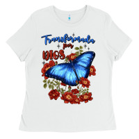 White transformada por dios Ladies Tee - JahusDesignShop