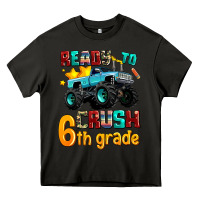 Asphalt ready to school crush 6th grade Heavy Core Tee - AdoDesignShop