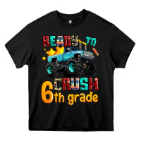 Black ready to school crush 6th grade Heavy Core Tee - AdoDesignShop