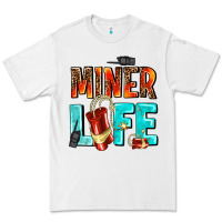 White miner life Premium Tee - AdoDesignShop