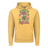 Vintage Mustard highly caffeinated Vintage Hoodie - MaliasSmallBusiness