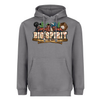 Storm Small town big spirit Baseball Heavyweight Hoodie - HowdyJamesFarm