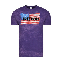 Cloud Purple freedom usa Vintage Tee - MaliasSmallBusiness