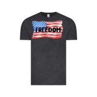 Vintage Black freedom usa Vintage Tee - MaliasSmallBusiness