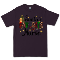 Plum santa's favorite nurse Premium Tee - AdoDesignShop