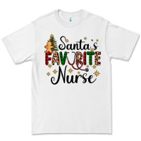 White santa's favorite nurse Premium Tee - AdoDesignShop