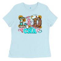 Baby Blue labor and delivery cna Ladies Tee - JahusDesignShop