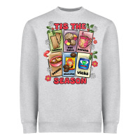 Heather Grey this the season tamales pan dulce Heavyweight Sweatshirt - MaliasSmallBusiness