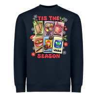 Navy this the season tamales pan dulce Heavyweight Sweatshirt - MaliasSmallBusiness
