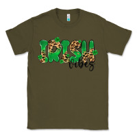 Army Green ırısh vibes Classic Tee - MaliasSmallBusiness