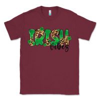 Burgundy ırısh vibes Classic Tee - MaliasSmallBusiness