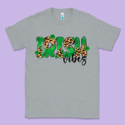 ırısh Vibes Classic Tee Designed By Maliassmallbusiness
