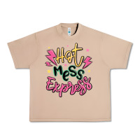 Burro hot mess express Urban Heavy Tee - MaliasSmallBusiness