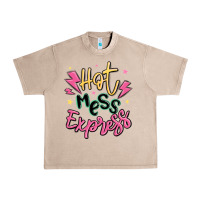 French Oak hot mess express Urban Heavy Tee - MaliasSmallBusiness