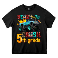 Black ready to school crush 5th grade Heavy Core Tee - AdoDesignShop