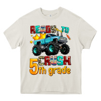 Cream ready to school crush 5th grade Heavy Core Tee - AdoDesignShop