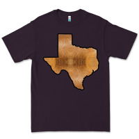 Plum Texas Map Western Horsehide Pattern Premium Tee - Bettercallsaul
