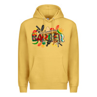 Antique Gold cinco de mayo barber Premium Hoodie - CowGirlArtShop