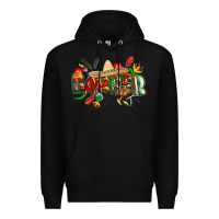 Black cinco de mayo barber Premium Hoodie - CowGirlArtShop