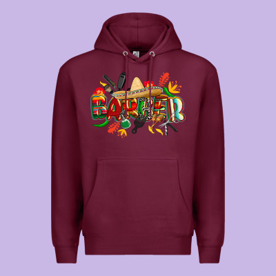 Cinco De Mayo Barber Premium Hoodie Designed By Cowgirlartshop