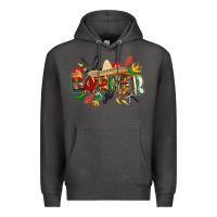 Charcoal Heather cinco de mayo barber Premium Hoodie - CowGirlArtShop