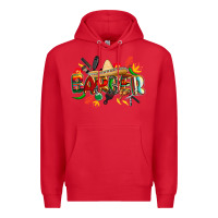 Red cinco de mayo barber Premium Hoodie - CowGirlArtShop