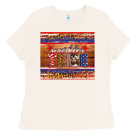 Bone 4th of July sparkler tribe Ladies Tee - HRA Design Shop