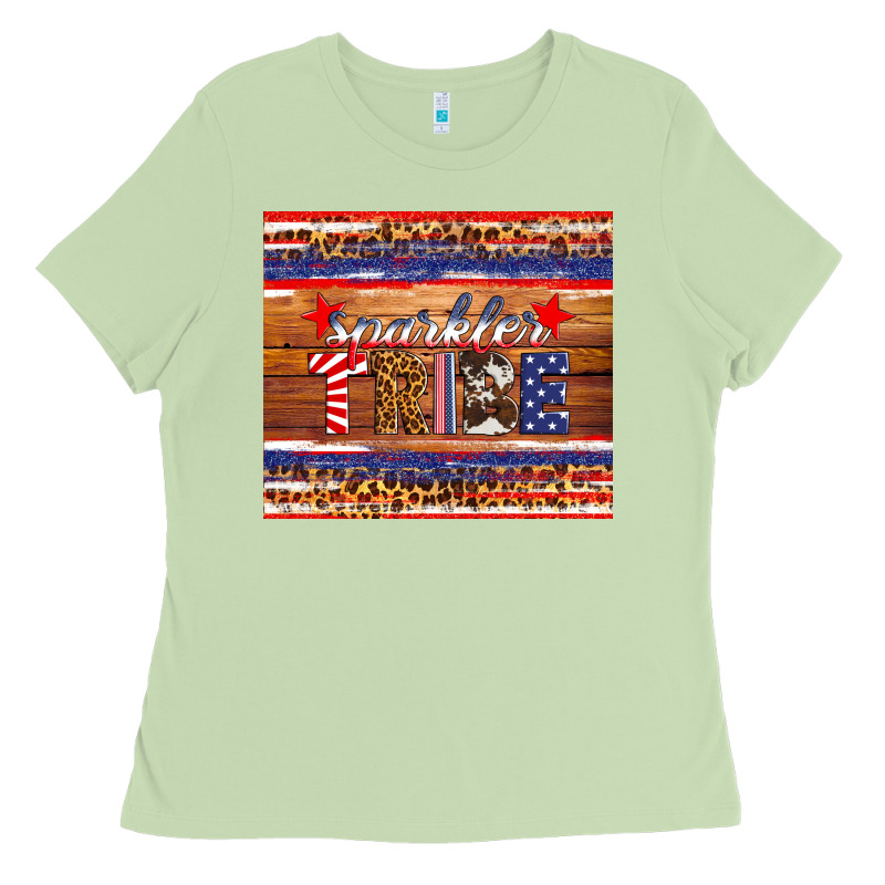 4th Of July Sparkler Tribe Ladies Tee by HRA Design Shop | Teevron