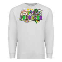 Dove Grey tax preparer mardi gras Premium Sweatshirt - CowGirlArtShop