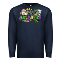 Navy tax preparer mardi gras Premium Sweatshirt - CowGirlArtShop