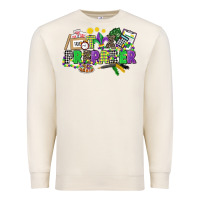 Sandshell tax preparer mardi gras Premium Sweatshirt - CowGirlArtShop