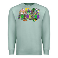 Seafoam tax preparer mardi gras Premium Sweatshirt - CowGirlArtShop