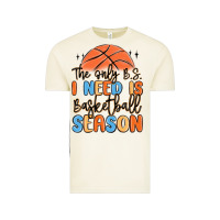 Vintage Arctic the only b.s. i need is basketball season Vintage Tee - MaliasSmallBusiness