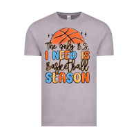 Vintage Zinc the only b.s. i need is basketball season Vintage Tee - MaliasSmallBusiness
