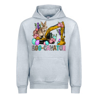 Heather Grey Egg Cavator Easter Urban Hoodie - BundleAndBundleShop