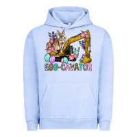 Pigment Grape Ice Egg Cavator Easter Urban Hoodie - BundleAndBundleShop