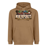 Toasted Coconut Small town big spirit Baseball Heavyweight Hoodie - HowdyJamesFarm