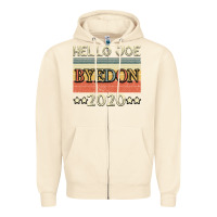 Sandshell Hello Joe Biden 2020 Zipper Hoodie - Bettercallsaul