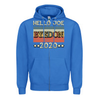 True Royal Hello Joe Biden 2020 Zipper Hoodie - Bettercallsaul
