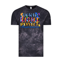 Cloud Black down right perfect Vintage Tee - JahusDesignShop