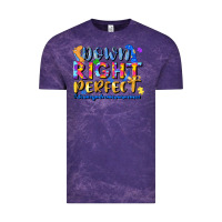 Cloud Purple down right perfect Vintage Tee - JahusDesignShop