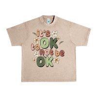French Oak it's ok to not be ok Urban Heavy Tee - MaliasSmallBusiness