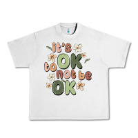 Lunar Rock it's ok to not be ok Urban Heavy Tee - MaliasSmallBusiness