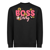 Black boss lady Heavyweight Sweatshirt - MaliasSmallBusiness