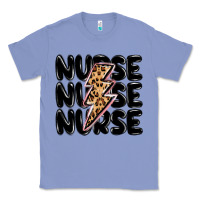 Colony Blue nurse lightning bolt Classic Tee - MaliasSmallBusiness