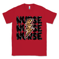 Red nurse lightning bolt Classic Tee - MaliasSmallBusiness