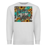Dove Grey yet despite the look on my face you are still talk Premium Sweatshirt - CowGirlArtShop