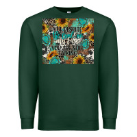 Sports Green yet despite the look on my face you are still talk Premium Sweatshirt - CowGirlArtShop