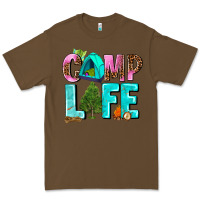 Cacao camp life Premium Tee - AdoDesignShop