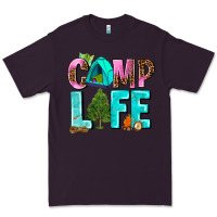 Plum camp life Premium Tee - AdoDesignShop